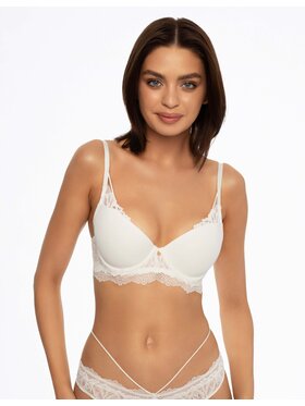 Esotiq Esotiq Biustonosz push-up 41345-01X Biały