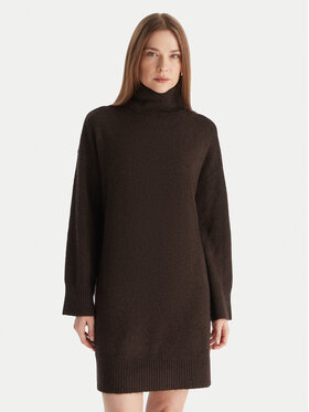 Vero Moda Vero Moda Džemper haljina Aquarius 10331900 Smeđa Regular Fit