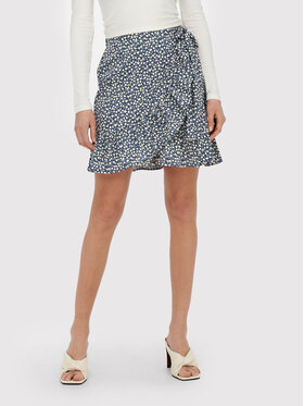 ONLY ONLY Minigonna Olivia 15219146 Blu scuro Regular Fit