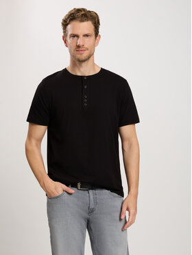 Cross Jeans Cross Jeans T-Shirt 16096-020 Czarny Regular Fit