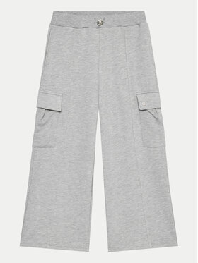 United Colors Of Benetton United Colors Of Benetton Долнище анцуг 33NVCF05D Сив Wide Leg