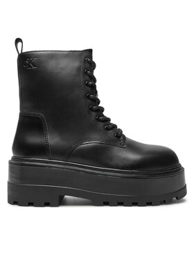 Calvin Klein Jeans Calvin Klein Jeans Trappers Flatform YW0YW01535 Negru