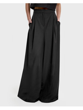 OPRA OPRA Spodnie materiałowe OP-BAHA-PANTS-BLACK Czarny Regular Fit