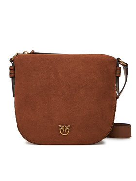 PINKO PINKO Kabelka Hobo Zip Around Mini Al 25-26 PLTT 105332 A2JH Hnedá