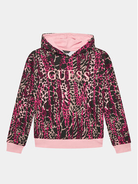 Guess Guess Μπλούζα J3BQ04 KAD73 Ροζ Regular Fit