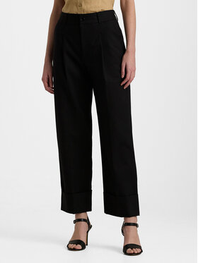 LAUREN RALPH LAUREN Lauren Ralph Lauren Штани з тканини 200871814008 Чорний Relaxed Fit