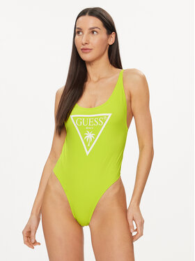 Guess Guess Kupaći kostim E4GJ48 LY00K Zelena