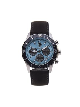 U.S. Polo Assn. U.S. Polo Assn. Часовник Alexandre USP7224LB Черен