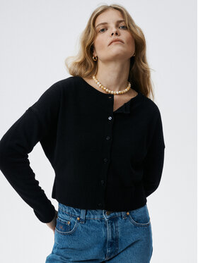 MARI PRETI MARI PRETI Cardigan Willow Nero Regular Fit