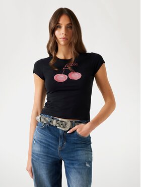 Guess Guess T-Shirt 176491 Czarny Classic Fit