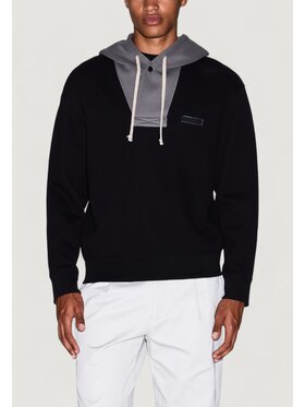 Armani Exchange Armani Exchange Bluza XM001043 AF16222 Czarny Casual Fit
