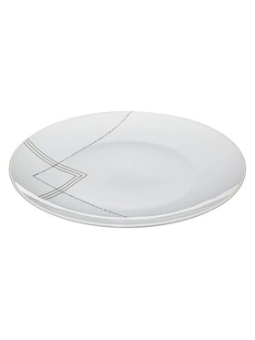 MIAhome MIAhome Talerz obiadowy porcelanowy Neya 27 cm Biały