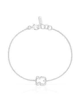 TOUS TOUS Βραχιόλι New Silueta 1004439200 Ασημί