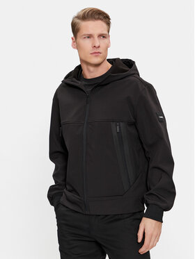 Calvin Klein Calvin Klein Μπουφάν μεταβατικό K10K111026 Μαύρο Regular Fit
