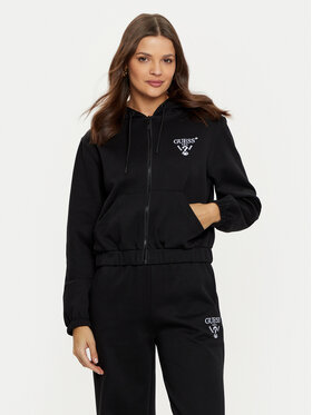Guess Guess Світшот V5RQ20 KC3D2 Чорний Regular Fit