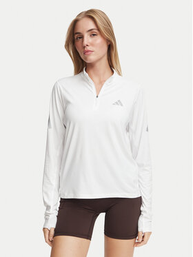 adidas adidas Bluză tehnică Adi365 Iconic KR5525 Alb Regular Fit