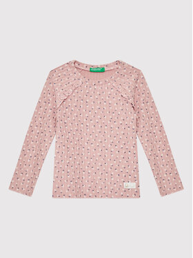 United Colors Of Benetton United Colors Of Benetton Bluse 30J9G104Q Rosa Regular Fit