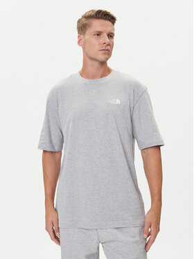 The North Face The North Face Marškinėliai Simple Dome NF0A87NR Pilka Oversize