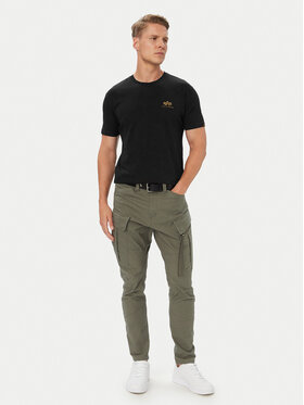 Alpha Industries Alpha Industries Тишърт Backprint 128507CP Черен Regular Fit
