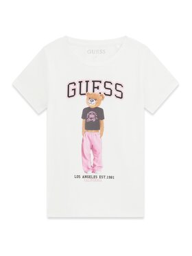 Guess Kids Guess Kids Tank top 183786 Bílá Classic Fit