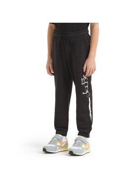 Diadora Diadora Spodnie dresowe JB. PANTS GRAFFITI Czarny Regular Fit