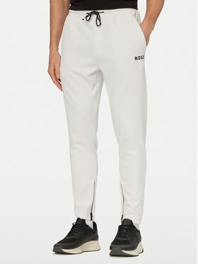 BOSS BOSS Долнище анцуг Toc Spin 50554379 Бял Regular Fit