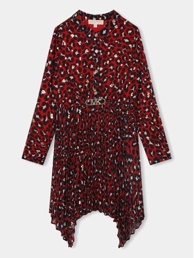 MICHAEL KORS KIDS MICHAEL KORS KIDS Φόρεμα πουκάμισο R12175 Κόκκινο Regular Fit