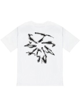 Trapstar Trapstar T-Shirt Liquid Chrome Tee White Biały Oversize