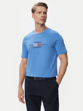Tommy Hilfiger Tommy Hilfiger Marškinėliai MW0MW43226 Mėlyna Regular Fit