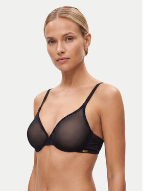 Gossard Gossard Sutien cu armătură Glossies Sheer Moulded 6271 Negru