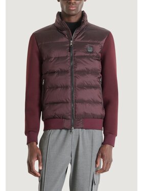 Antony Morato Antony Morato Płaszcz STUTTGART SLIM FIT Bordowy Slim Fit