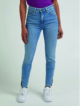 Lee Lee Джинси Scarlett L31BGUB43 112330554 Голубий Skinny Fit
