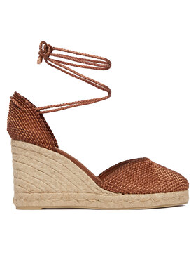 Castañer Castañer Espadrilky Cora 026131-2000 Hnědá