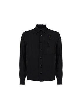 Blauer Blauer Camicia 25SBLUC04050-999 Nero Regular Fit