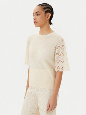 TWINSET TWINSET Džemperis 251TP3341 Bēšs Regular Fit