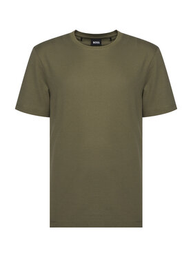 BOSS BOSS Футболка Tiburt 240 50452680 Зелений Regular Fit