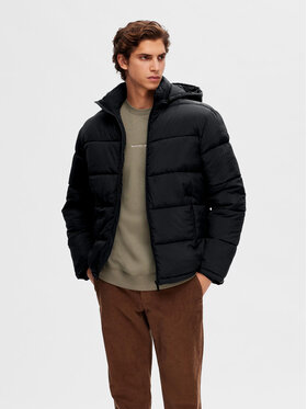 Selected Homme Selected Homme Vatovaná bunda 16089957 Černá Regular Fit
