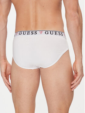 Guess Set Od 3 Para Muških Slip Gaća U97G00 KCD31 Bijela