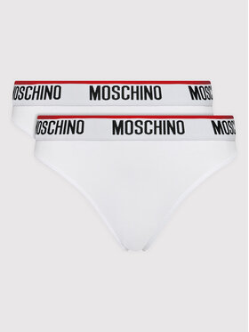 MOSCHINO Underwear & Swim MOSCHINO Underwear & Swim Set od 2 para klasičnih gaćica 4742 9003 Bijela