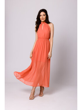 Makover Makover Vestito da giorno K169 Arancione Regular Fit