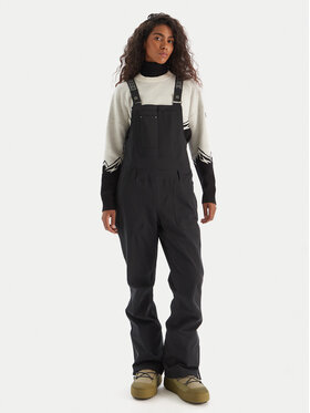 Roxy Roxy Παντελόνι σκι Rideout BIB PT ERJTP03290 Μαύρο Regular Fit