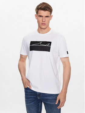Paul&Shark Paul&Shark T-Shirt 13311613 Biały Regular Fit