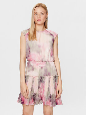 Ted Baker Ted Baker Коктейлна рокля 269416 Розов Regular Fit