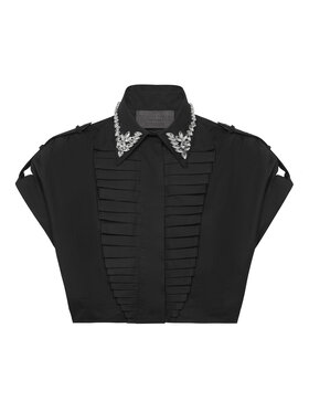 PHILIPP PLEIN PHILIPP PLEIN Košeľa 22349 Čierna Fitted Fit