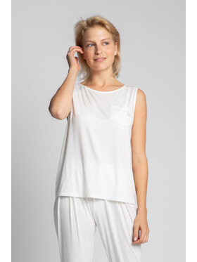LaLupa LaLupa Bluzka LA022 Biały Comfortable Fit