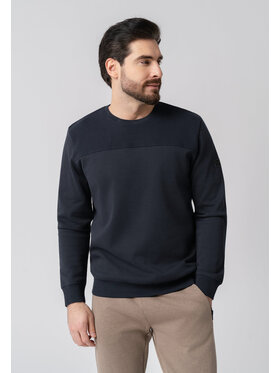 Volcano Volcano Bluza B-LEO Granatowy Regular Fit