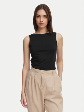 Vero Moda Vero Moda Top Panda 10314416 Čierna Slim Fit