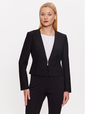 BOSS Boss Marynarka Jamaisa 50493541 Czarny Slim Fit