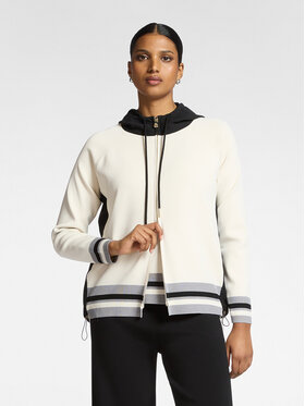 Elena Mirò Elena Mirò Cardigan M547Z000688N0B1 Bianco Regular Fit