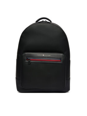 Tommy Hilfiger Tommy Hilfiger Ruksak Th Foundation Backpack AM0AM14155 Crna